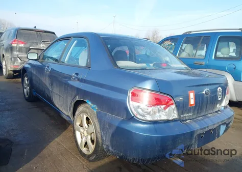 2007 Subaru Impreza 2.5I z USA, uszkodzony, nr VIN JF1GD61627G506171